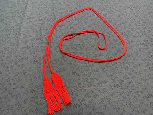 Vintage red cincture with - vintage,