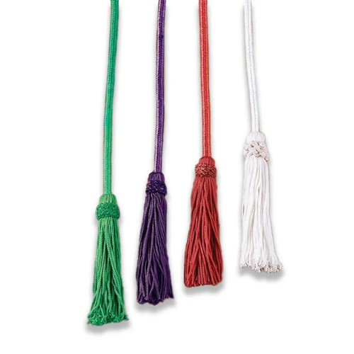 Rayon cincture with - with, tassel